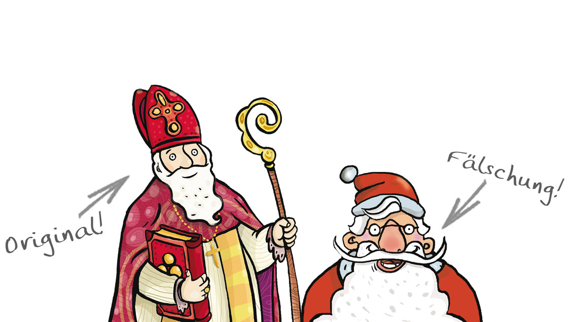 Detail Zeichnung Nikolaus Nomer 11