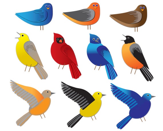 Detail Clipart Vogel Nomer 5