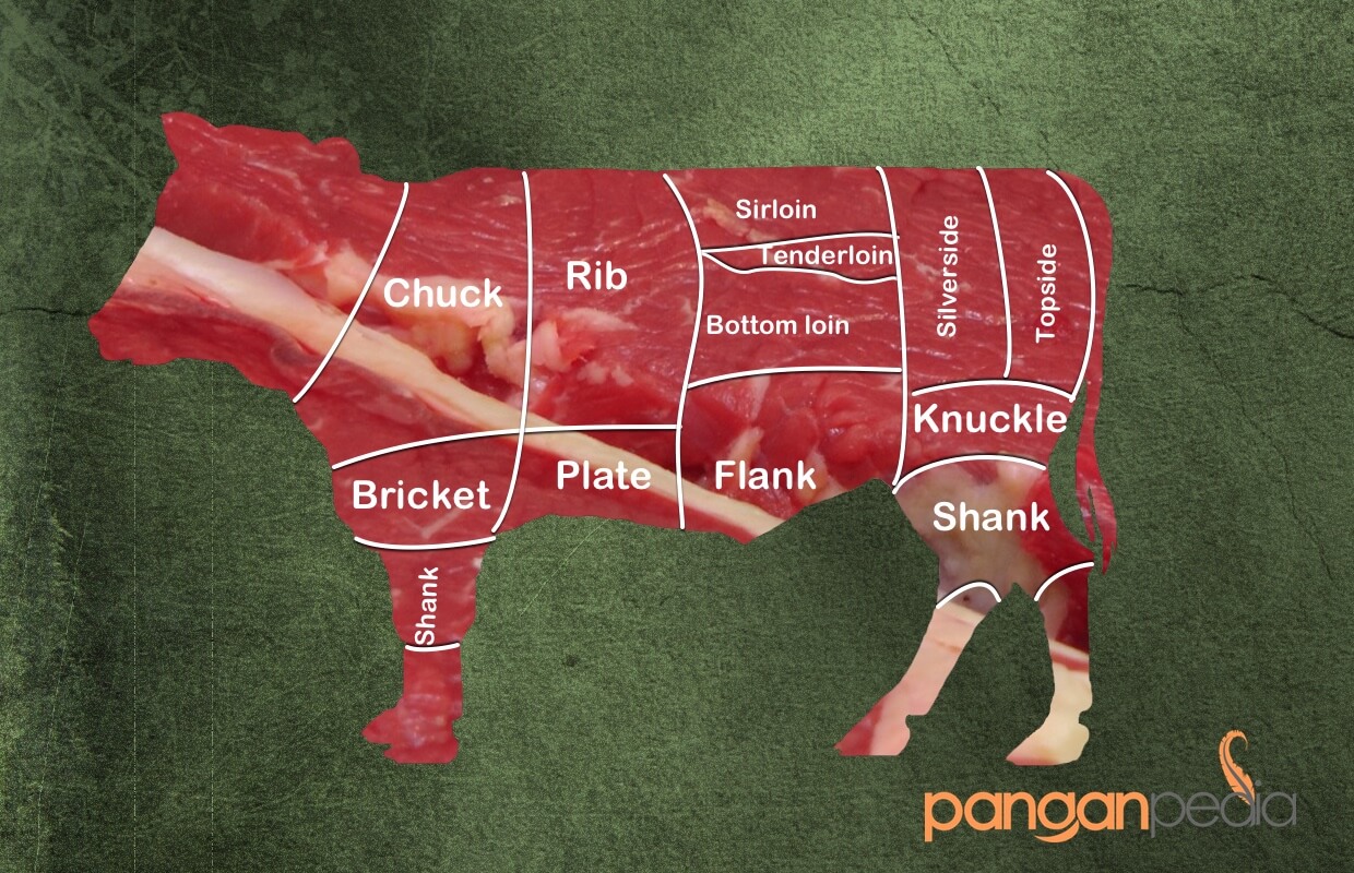 Detail Gambar Bagian Daging Sapi Nomer 29