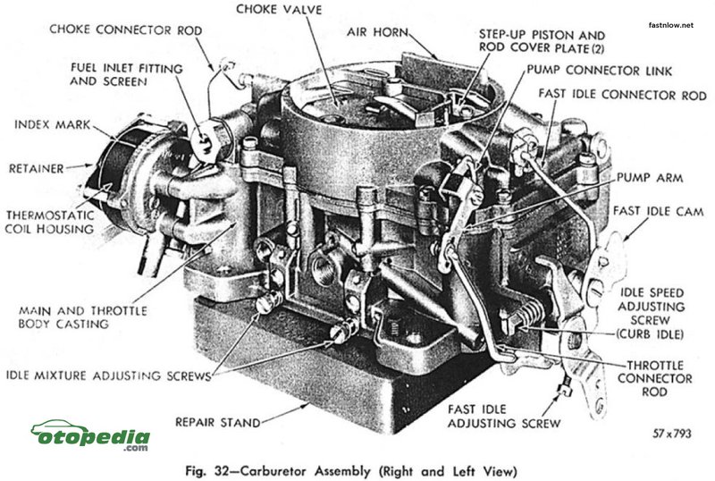 Detail Gambar Bagian Karburator Nomer 43