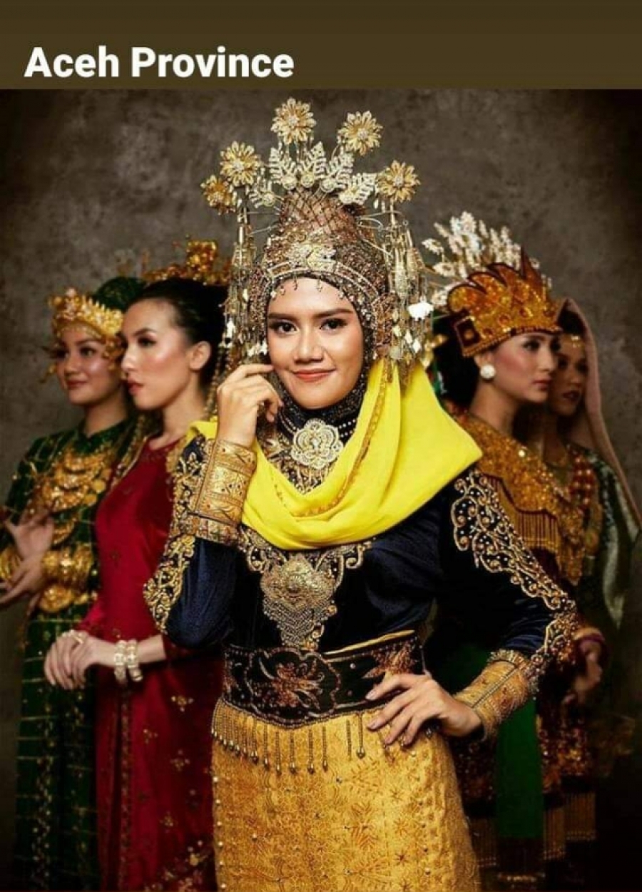 Detail Gambar Baju Adat Aceh Wanita Nomer 16