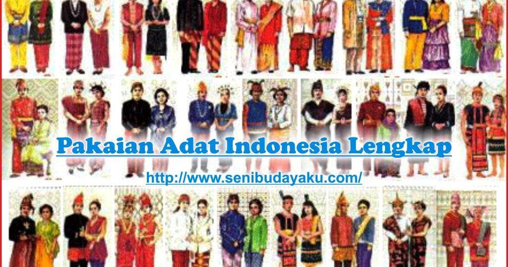 Gambar Baju Adat Daerah Seluruh Indonesia - KibrisPDR