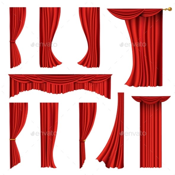 Detail Roter Vorhang Theater Nomer 20