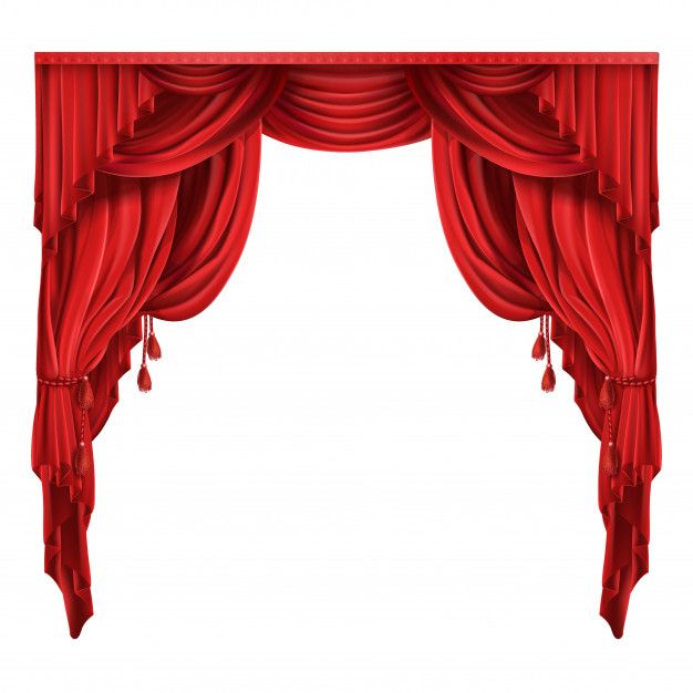 Detail Roter Vorhang Theater Nomer 4