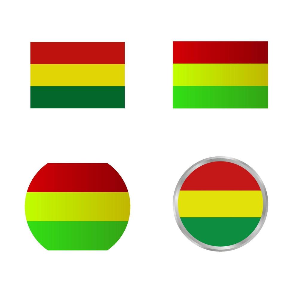 Detail Bolivia Flag Circle Nomer 17