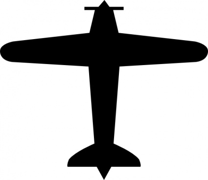 Detail Clipart Flugzeug Nomer 15