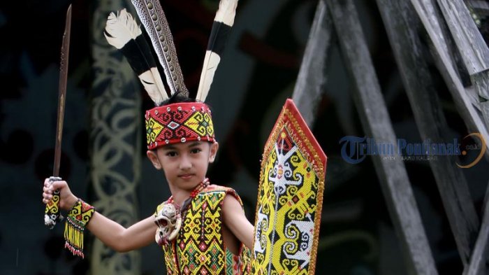 Detail Gambar Baju Adat Dayak Anak Perempuan Nomer 19