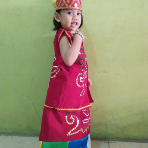 Detail Gambar Baju Adat Dayak Anak Perempuan Nomer 32