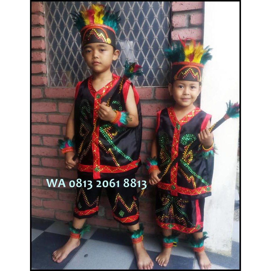 Detail Gambar Baju Adat Dayak Anak Perempuan Nomer 41