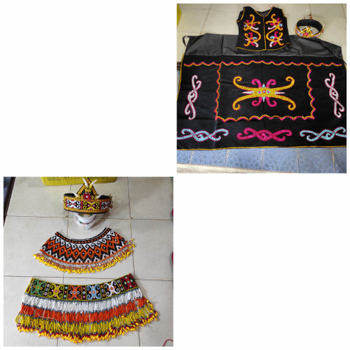 Detail Gambar Baju Adat Dayak Anak Perempuan Nomer 44