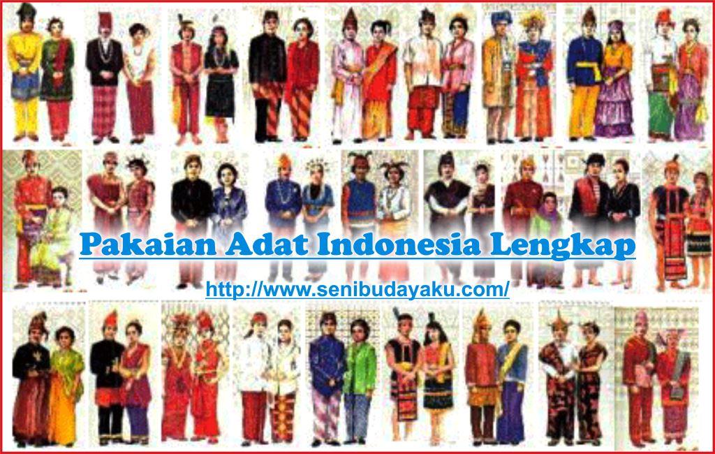 Gambar Baju Adat Di Indonesia Dan Namanya - KibrisPDR