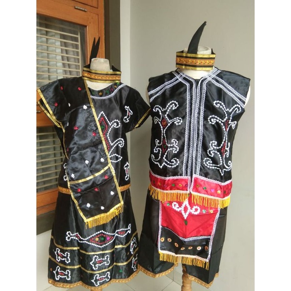 Detail Gambar Baju Adat Kalimantan Barat Nomer 46