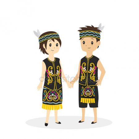 Detail Gambar Baju Adat Suku Dayak Nomer 38