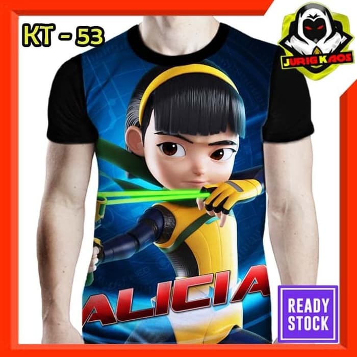 Detail Gambar Baju Anak Ejen Ali Nomer 3