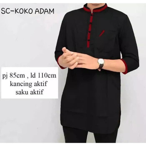 Detail Gambar Baju Atasan Pria Warna Hitam Nomer 33