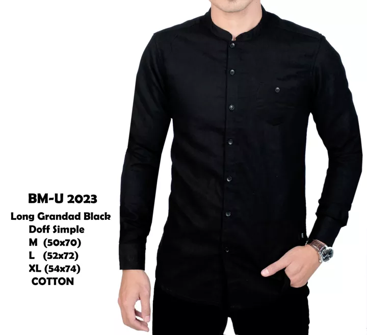 Detail Gambar Baju Atasan Pria Warna Hitam Nomer 54