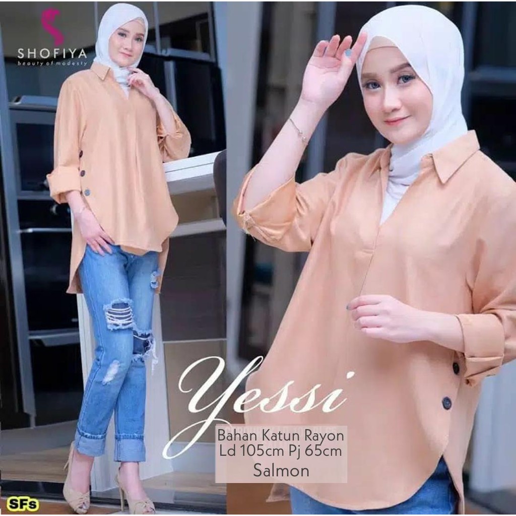 Detail Gambar Baju Atasan Wanita Katun Nomer 8