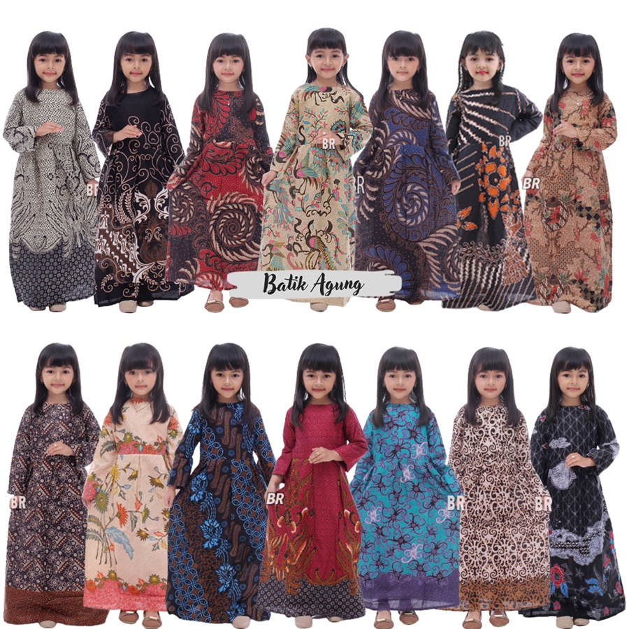 Detail Gambar Baju Batik Anak Perempuan Modern Nomer 39