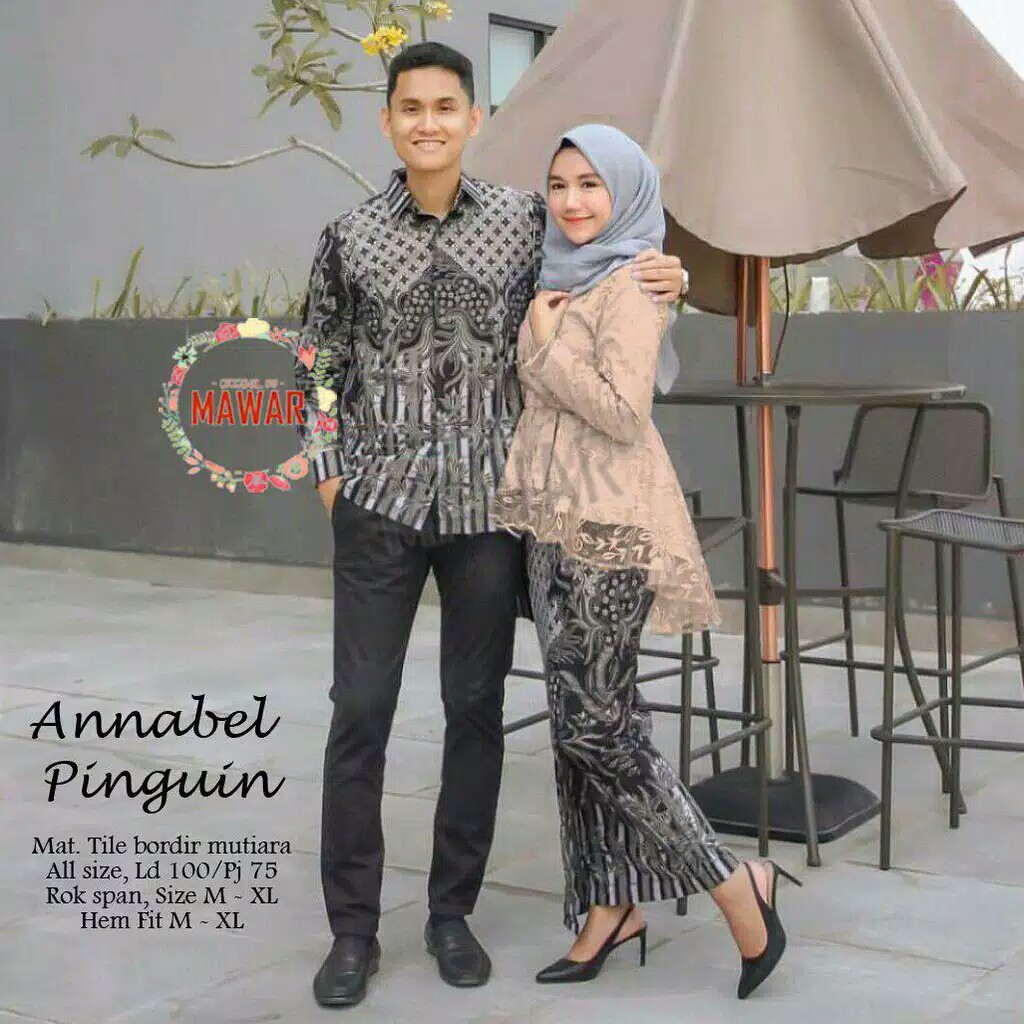 Detail Gambar Baju Batik Couple Nomer 2