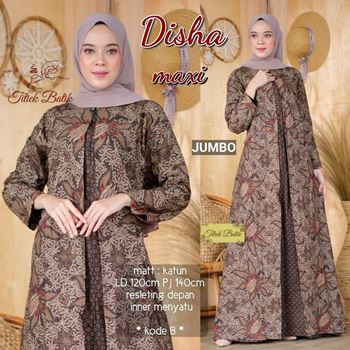 Detail Gambar Baju Batik Gamis Nomer 24