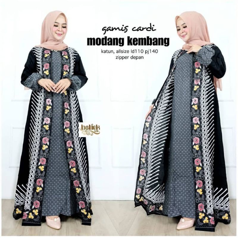 Detail Gambar Baju Batik Gamis Nomer 33