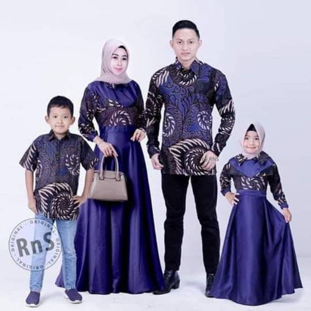 Detail Gambar Baju Batik Gamis Nomer 34