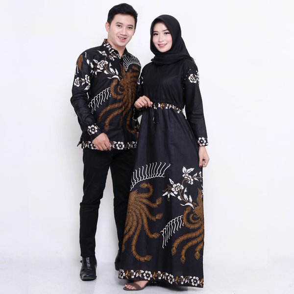 Detail Gambar Baju Batik Gamis Nomer 35