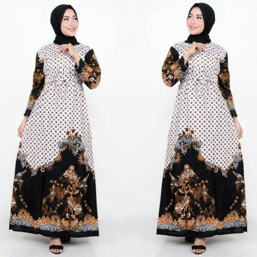 Detail Gambar Baju Batik Gamis Nomer 51