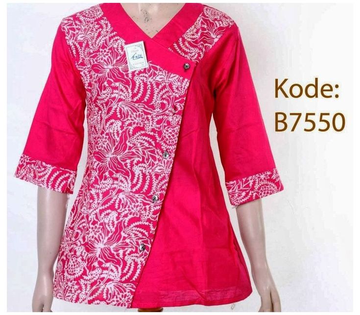 Detail Gambar Baju Batik Model Terbaru Nomer 19