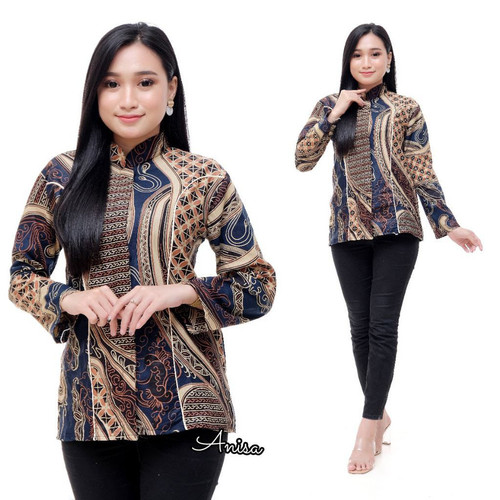 Detail Gambar Baju Batik Modern 2017 Nomer 21