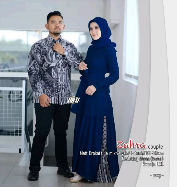 Detail Gambar Baju Batik Pesta Modern Nomer 40