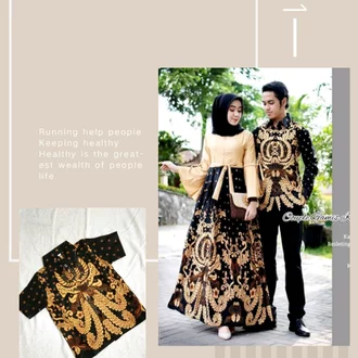 Detail Gambar Baju Batik Pesta Modern Nomer 57