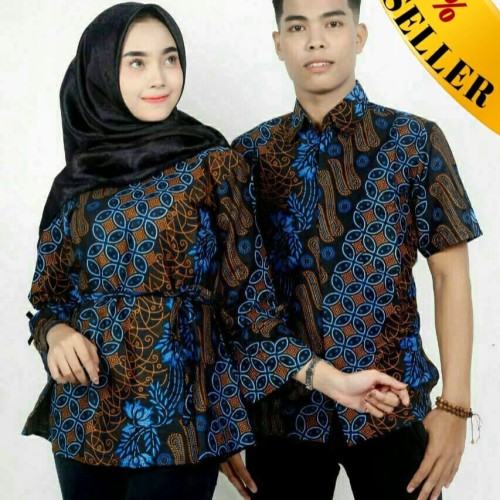 Detail Gambar Baju Batik Sarimbit Nomer 3