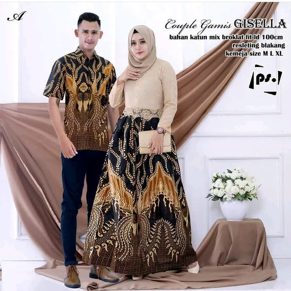 Detail Gambar Baju Batik Sarimbit Nomer 33