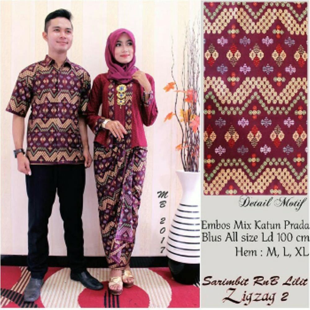 Detail Gambar Baju Batik Sarimbit Nomer 5