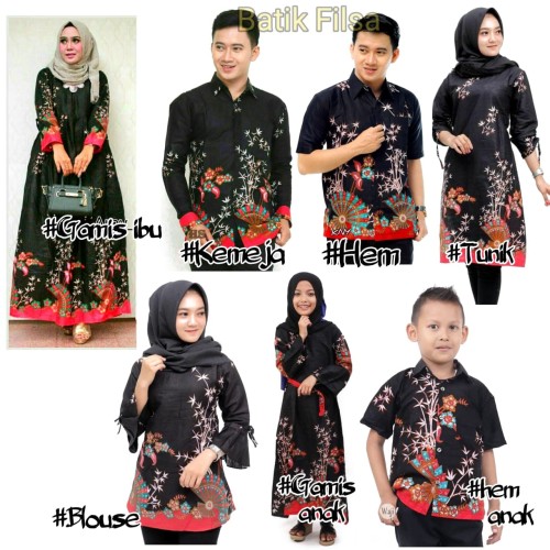 Detail Gambar Baju Batik Sarimbit Terbaru Nomer 33