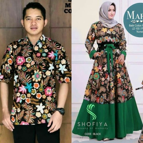 Detail Gambar Baju Batik Sarimbit Terbaru Nomer 37