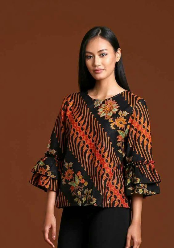 Detail Gambar Baju Batik Sederhana Nomer 29