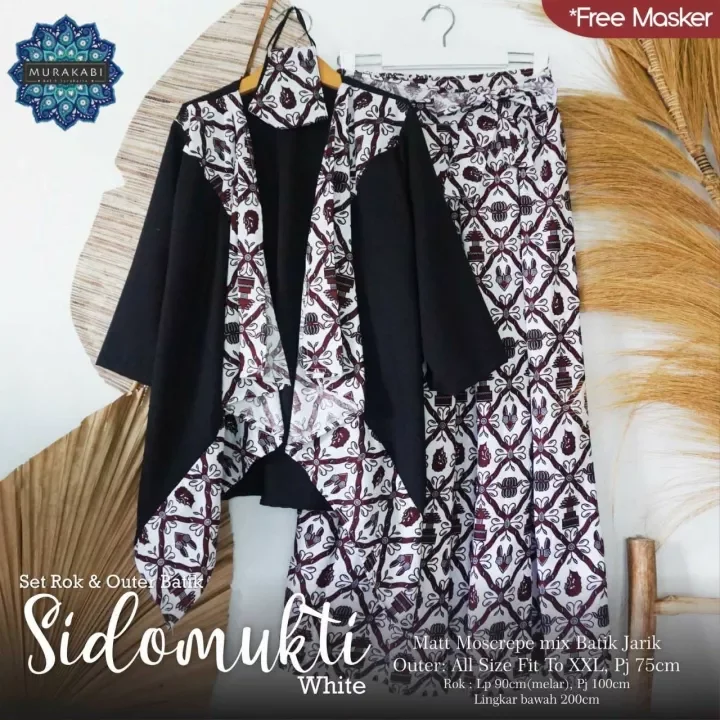 Detail Gambar Baju Batik Setelan Kombinasi Nomer 51