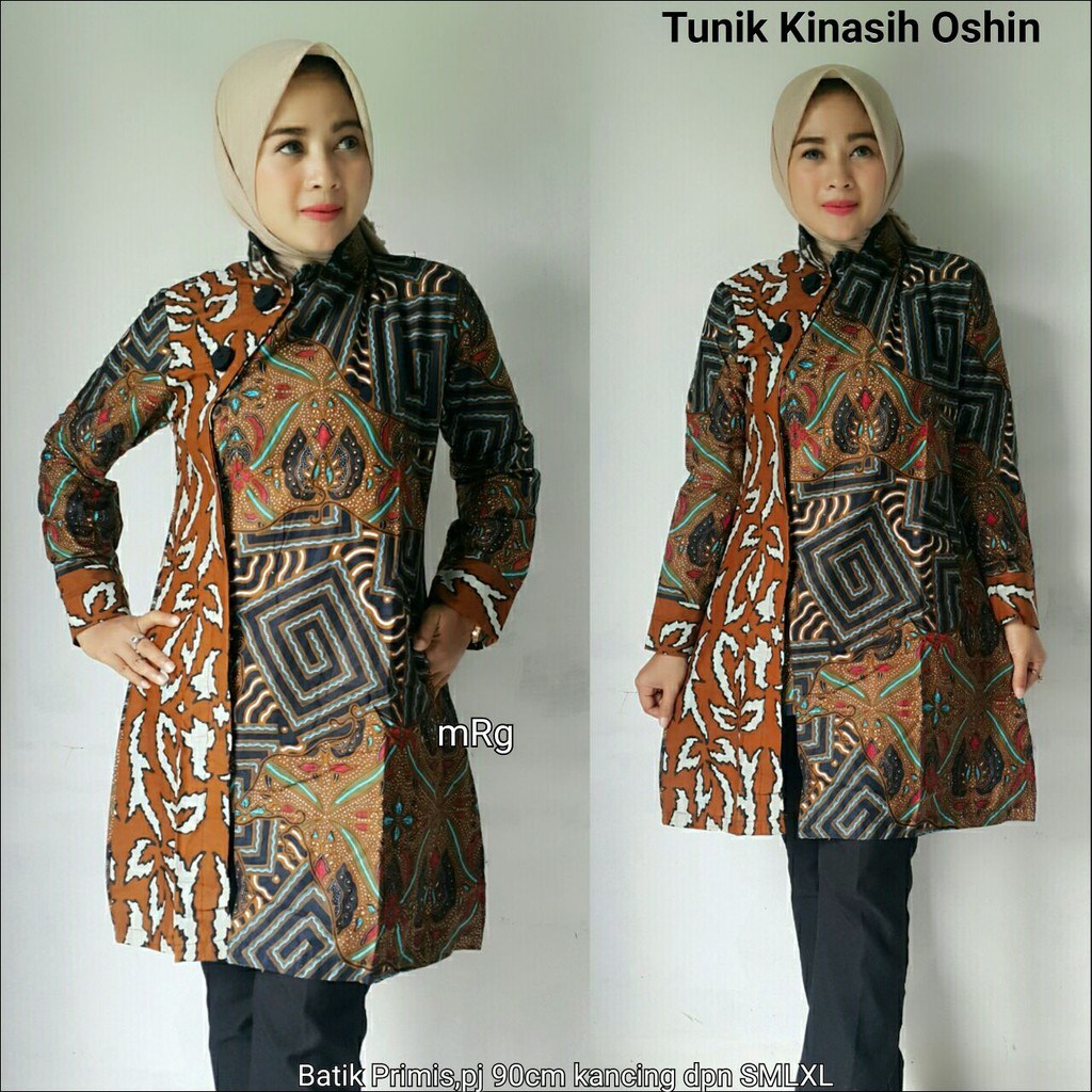 Detail Gambar Baju Batik Tunik Nomer 4