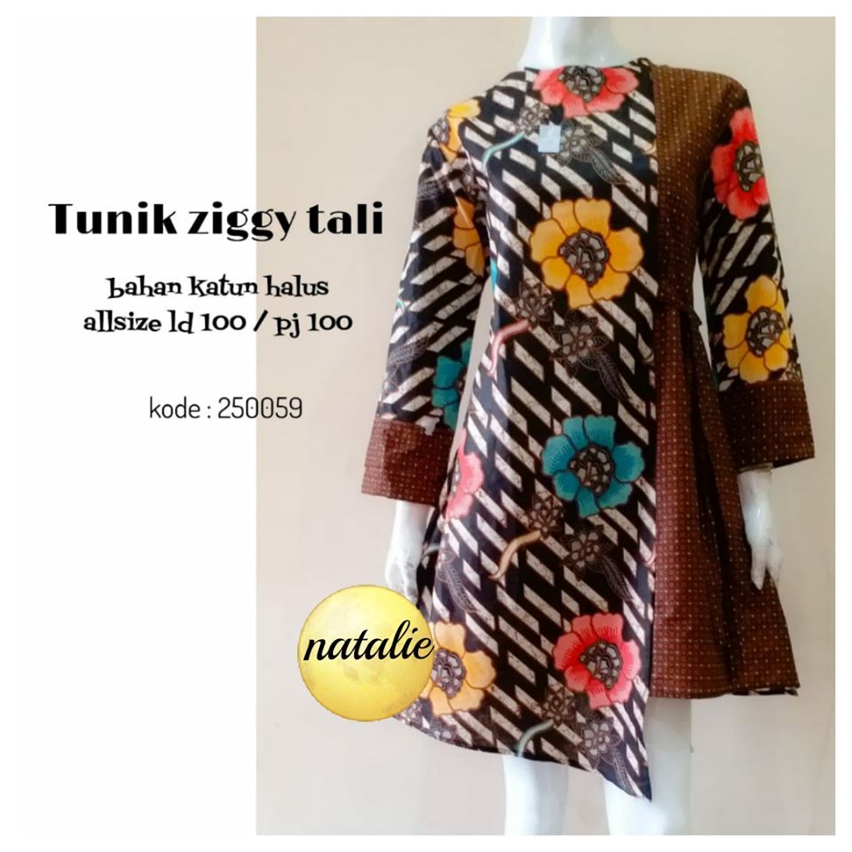 Detail Gambar Baju Batik Tunik Nomer 43