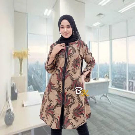 Detail Gambar Baju Batik Wanita Resmi Nomer 33