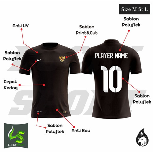 Detail Gambar Baju Bola Futsal Nomer 16