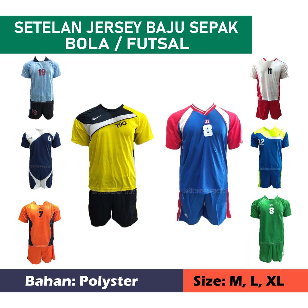 Detail Gambar Baju Bola Futsal Nomer 43