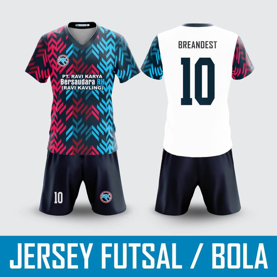 Detail Gambar Baju Bola Futsal Nomer 53