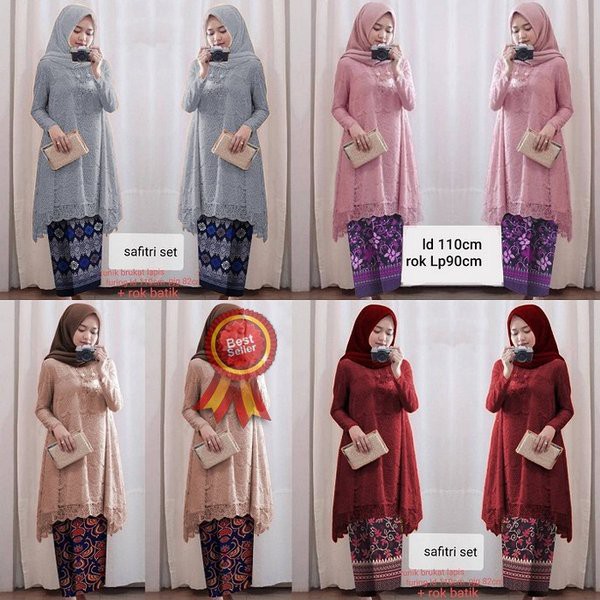 Detail Gambar Baju Brokat Atasan Nomer 48