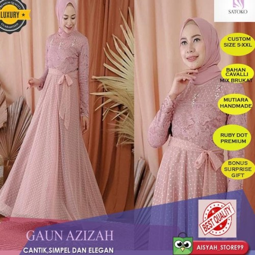 Detail Gambar Baju Brokat Muslim Nomer 31