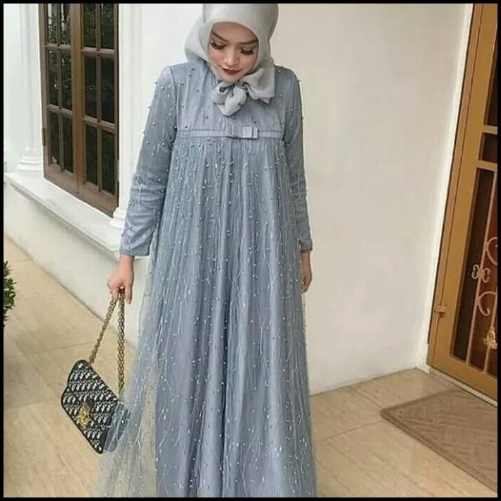 Detail Gambar Baju Brokat Muslim Nomer 39