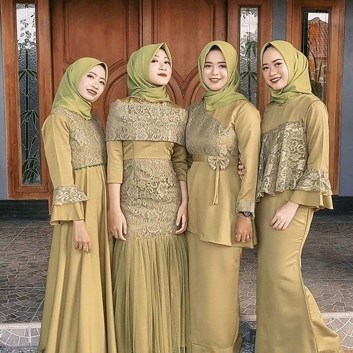 Detail Gambar Baju Brokat Muslim Nomer 42