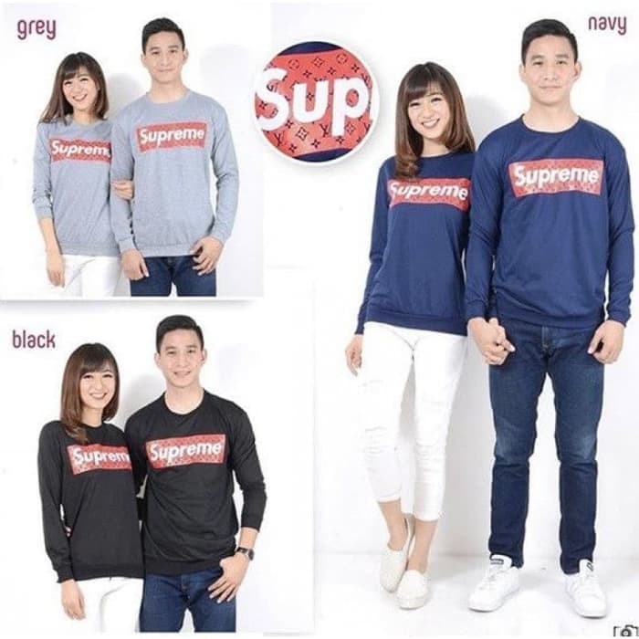 Detail Gambar Baju Couple Supreme Nomer 18